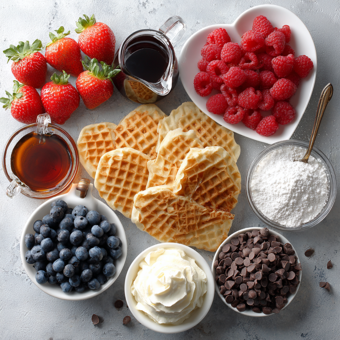Love It! 1 Board of Valentine's Day Waffles 4 image