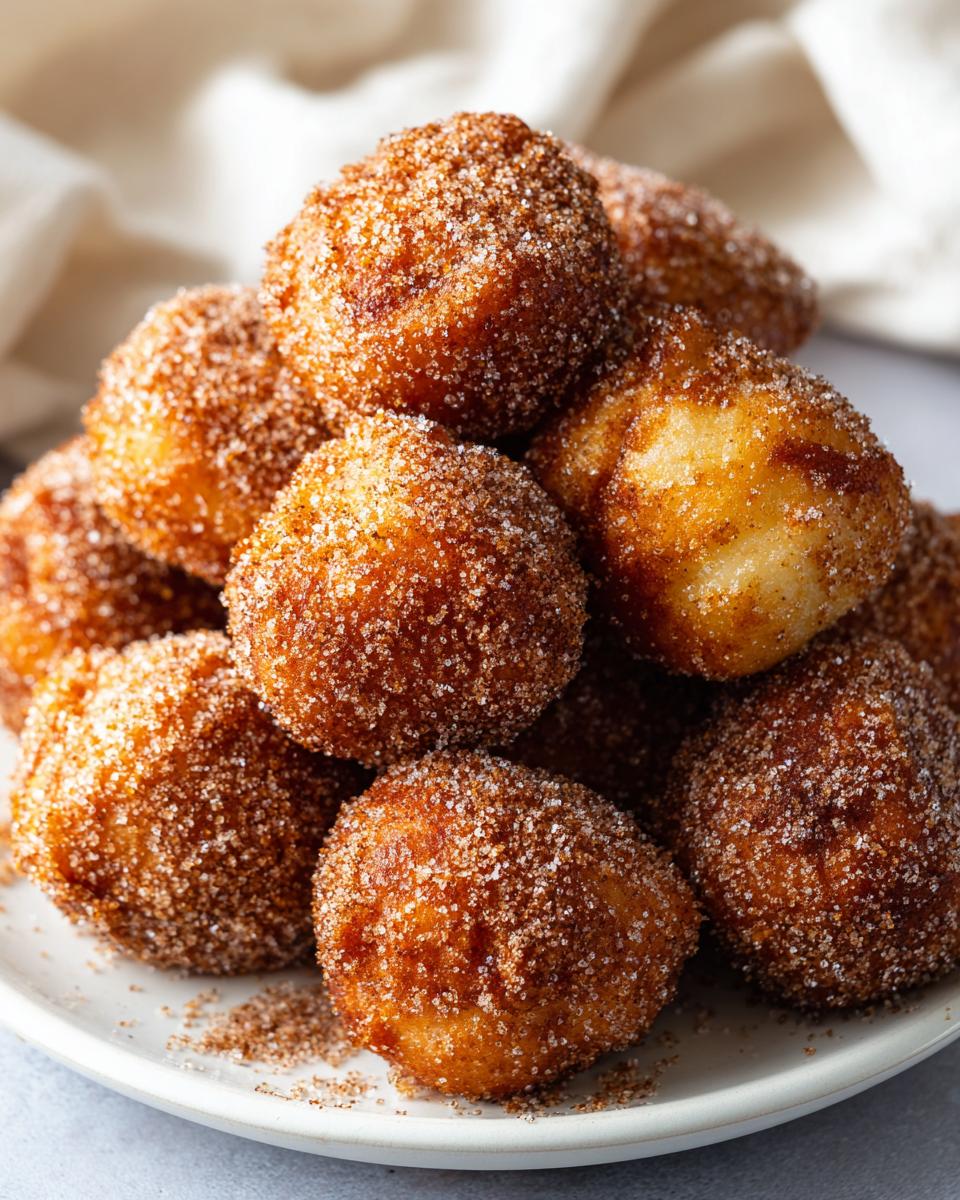 Amazing: 7-Minute Fluffy Air Fryer Churro Bites!