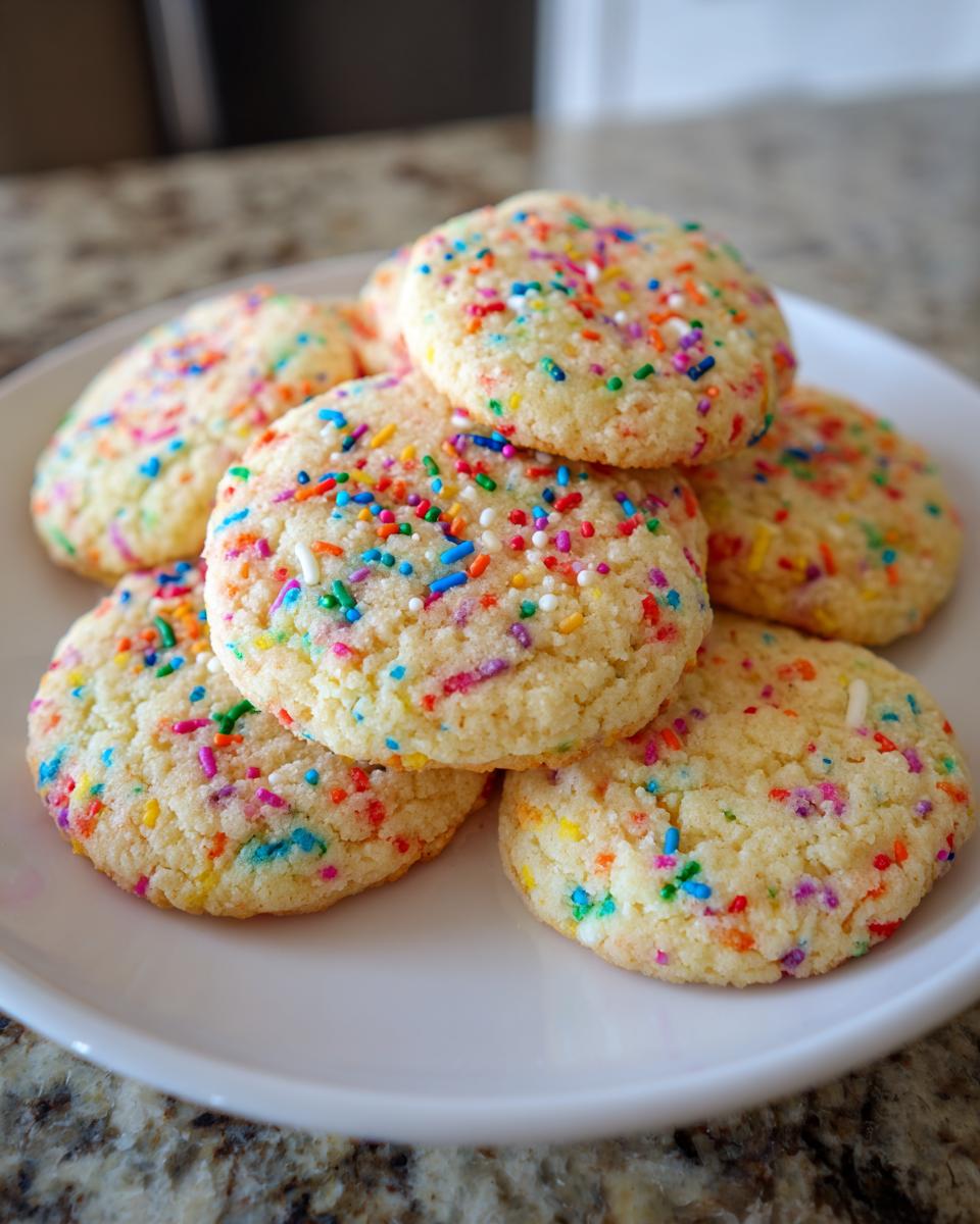 30-Minute Delight: The Best Funfetti Sugar Cookies! 5 Funfetti Sugar Cookies - detail 2