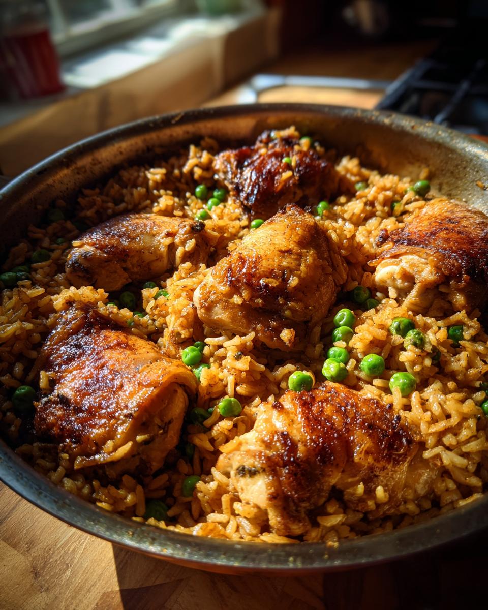 15-Min One-Pot Chicken & Rice Delight!