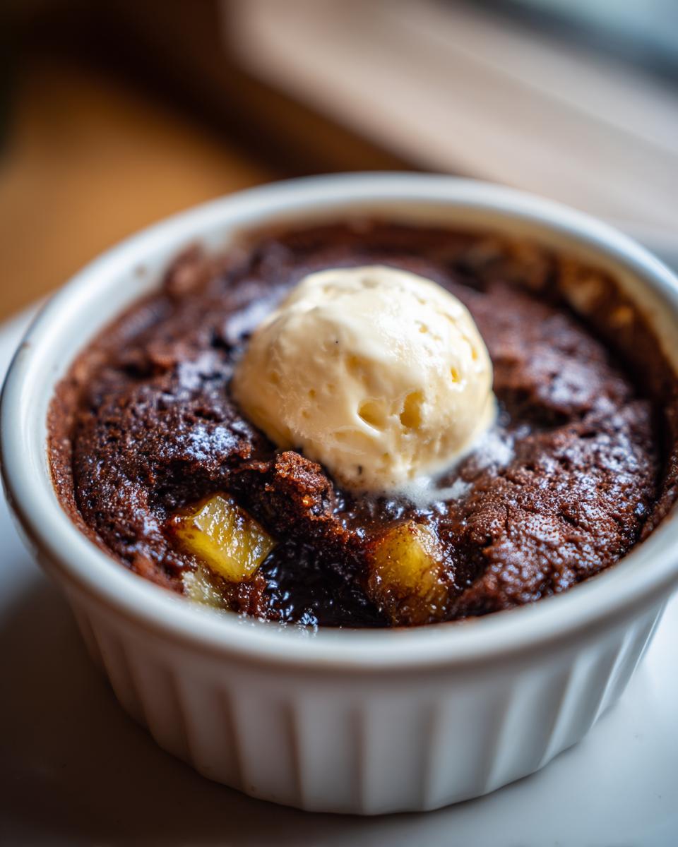 Amazing Chocolate Cobbler: 1 Easy Recipe 5 Chocolate Cobbler - detail 2