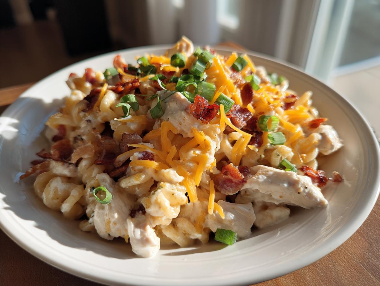 40-Min Creamy Chicken Bacon Ranch Pasta: A Winner! 5 Creamy Chicken Bacon Ranch Pasta – The Ultimate Comfort Food! - detail 2