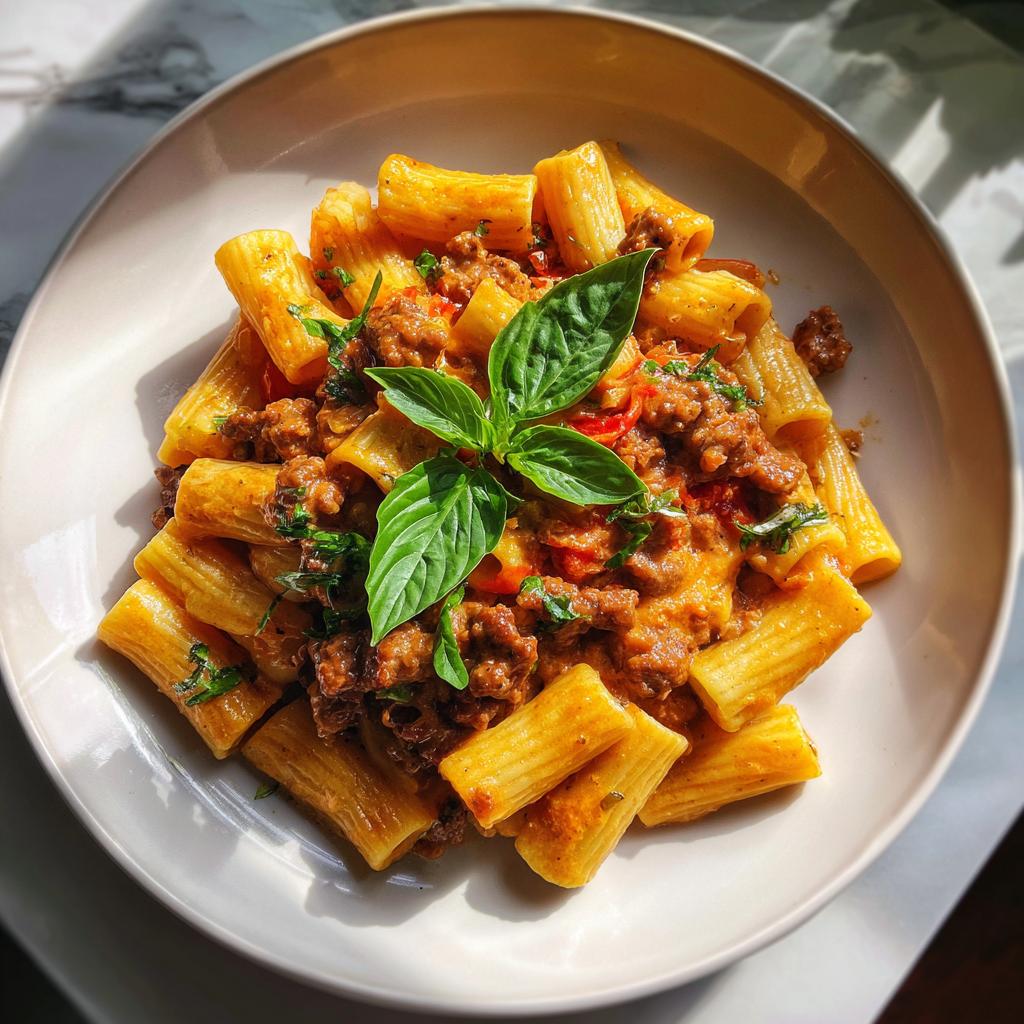 Creamy Italian Sausage Rigatoni: 1 Recipe to LOVE! 4 Creamy Italian Sausage Rigatoni Recipe - detail 1