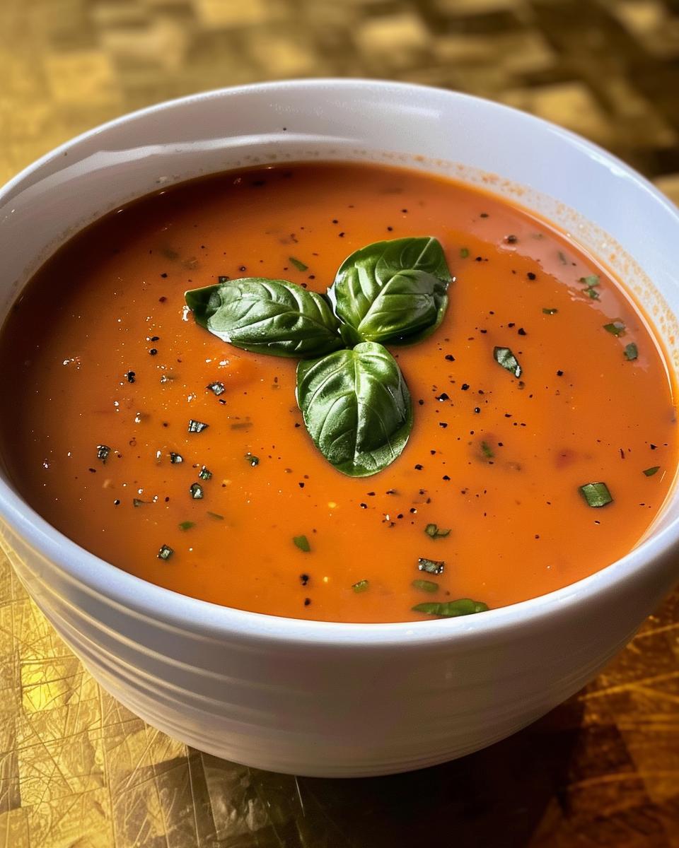 Unbelievably Good! 20-Minute Creamy Tomato Basil Soup 5 Creamy Tomato Basil Soup for Cozy Evenings - detail 2