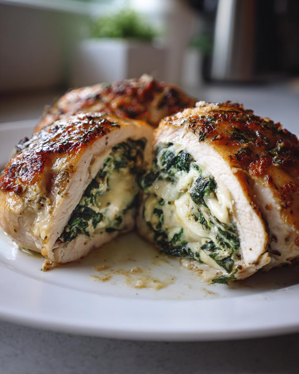 Easy Gourmet Ruth's Chris Stuffed Chicken - detail 2