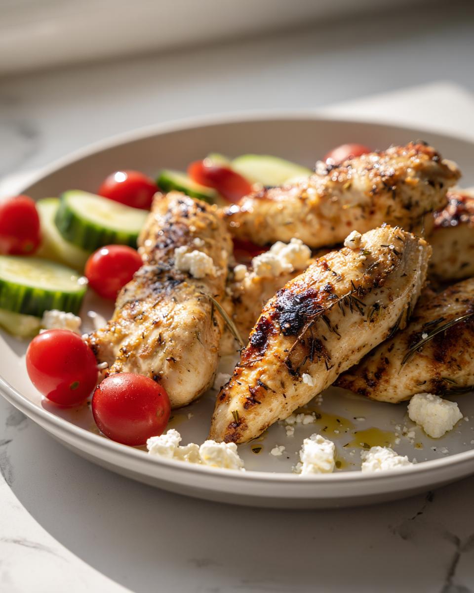Easy Mediterranean Chicken Tenders - detail 1