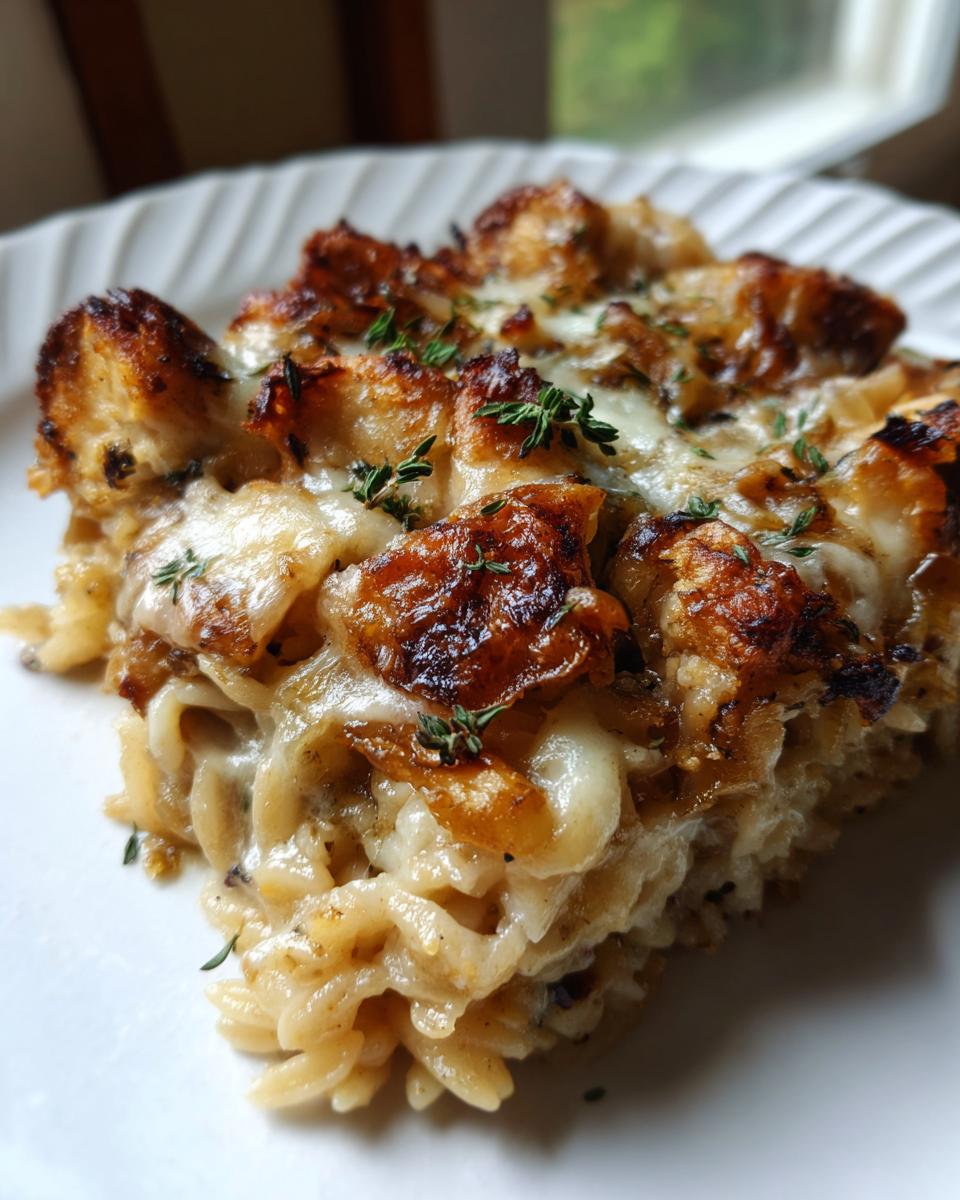 Unbelievable! 1 French Onion Chicken Orzo Casserole Recipe 4 French Onion Chicken Orzo Casserole recipe - detail 1