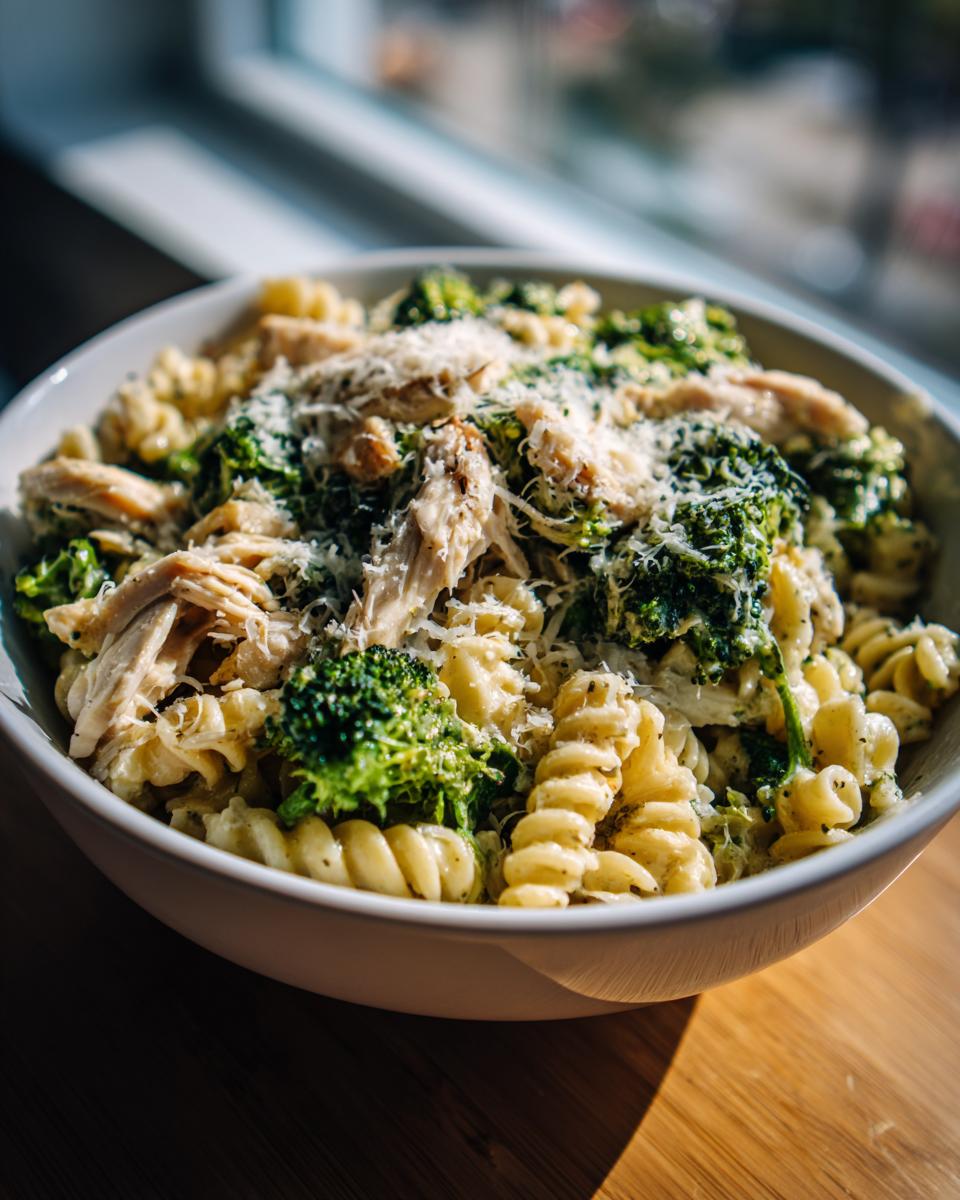 Amazing! 40-Min High Protein Rotisserie Chicken Broccoli Pasta 5 High Protein Rotisserie Chicken Broccoli Pasta ( - detail 2