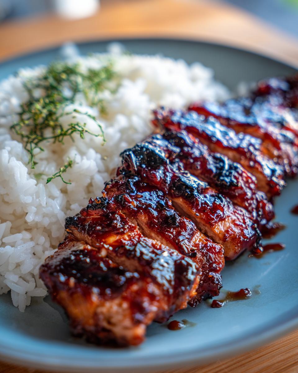 **Honey BBQ Chicken Rice:** 1 Family Meal, Zero Regrets