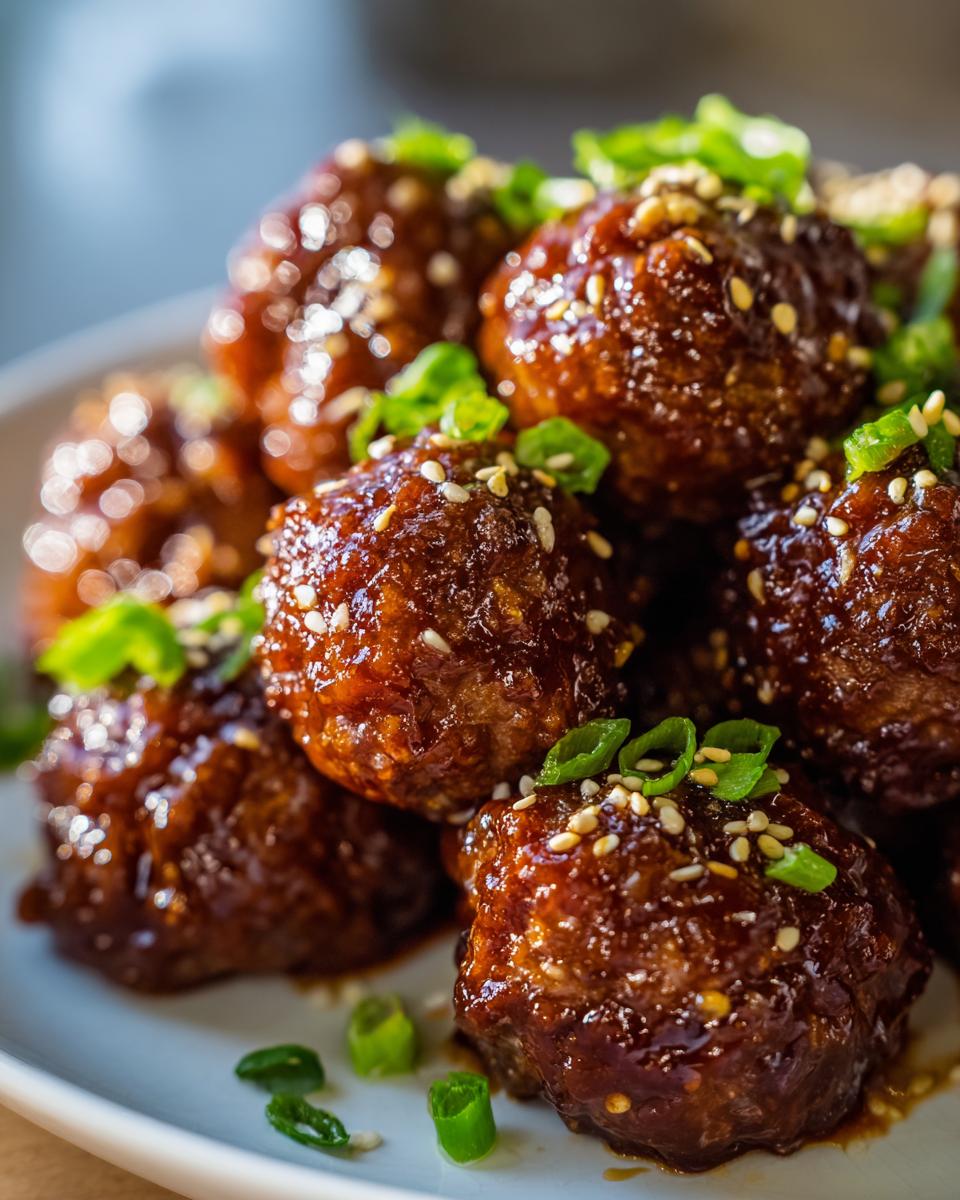 5-Ingredient Irresistible Slow Cooker Honey Garlic Meatballs! 4 Irresistible Slow Cooker Honey Garlic Meatballs - detail 1