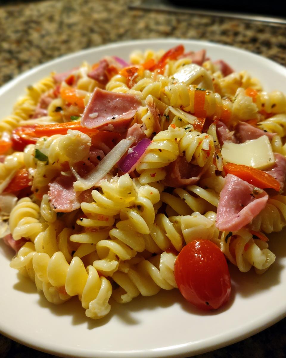1 Simple Italian Grinder Pasta Salad: Easy & Fun! 4 Italian Grinder Pasta Salad - Simply Scratch - detail 1