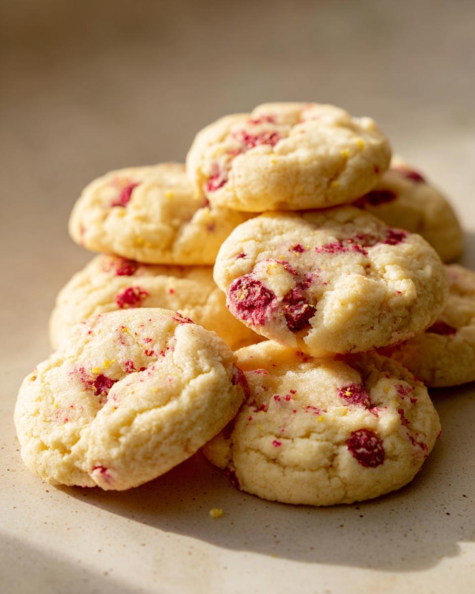 Easy Raspberry Cookies Recipe 1 Simple Recipe: 🍋 Raspberry Cookies!