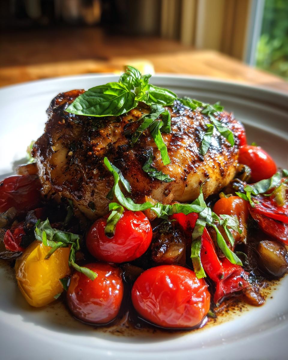 One Pan Balsamic Chicken - detail 2