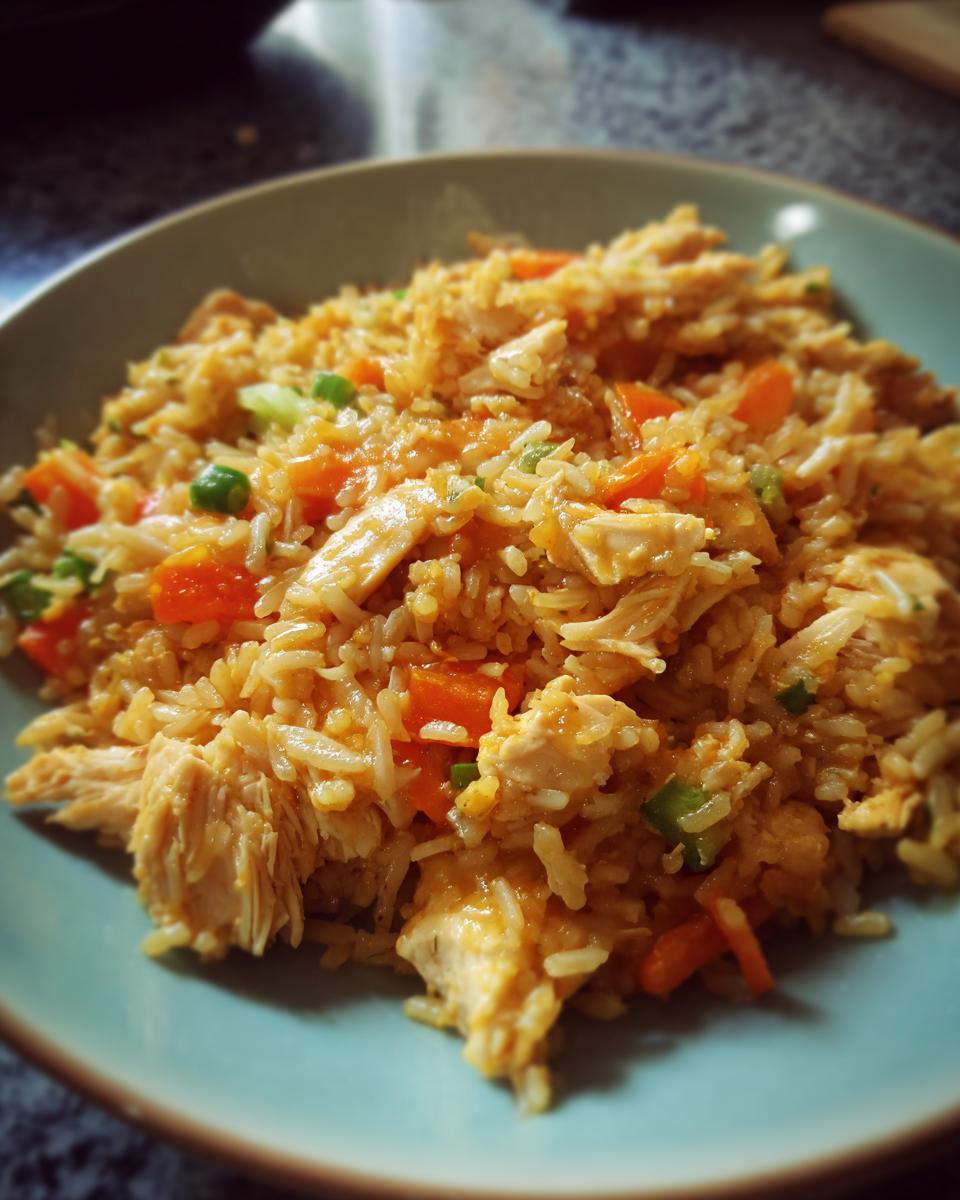 Cozy & Easy: 6-Hour Slow Cooker Chicken & Rice! 4 Slow Cooker Chicken & Rice Comfort Dinner - detail 1